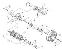 Drive Train Shafts And Brake Assemblies