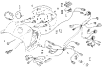 Headlight, Instruments, And Wiring Assemblies