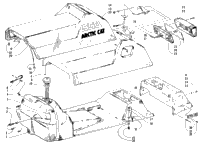 Gas Tank, Seat, And Taillight Assembly