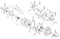 Drive Train Shafts And Brake Assemblies