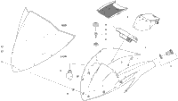 Windshield And Instruments Assemblies