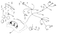 Headlight, Instruments, And Wiring Assemblies