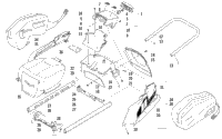 Rear Bumper, Rack Rail, Snowflap, And Taillight Assembly