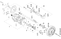 Drive Train Shafts And Brake Assemblies