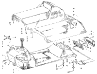 Gas Tank, Seat, And Taillight Assembly