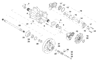 Drive Train Shafts And Brake Assemblies