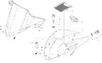 Windshield And Instruments Assemblies