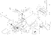 Chassis, Footrest, And Rear Bumper Assembly