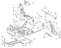 Front Frame And Footrest Assembly