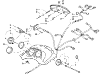 Headlight, Instruments, And Wiring Assemblies