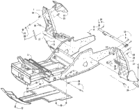 Front Frame And Footrest Assembly