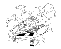 Hood And Windshield Assembly