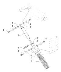 Front Suspension Shock Absorber