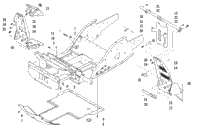 Front Frame And Footrest Assembly