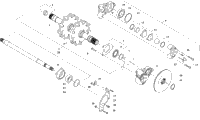 Drive Train Shafts And Brake Assemblies