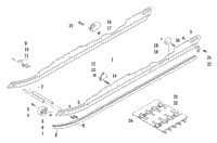 Slide Rail And Track Assembly