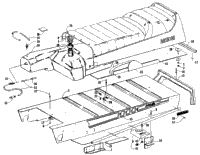 Tunnel, Gas Tank And Seat