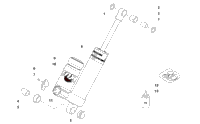 Rear Suspension Rear Arm Shock Absorber