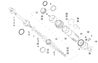 Rear Suspension Front Arm Shock Absorber