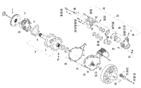 Drive Train Shaft And Brake Assemblies