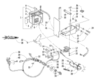 Battery, Solenoid, And Cables
