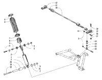 Shock Absorber And Sway Bar Assembly