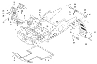 Front Frame And Footrest Assembly