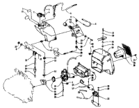 Oil Tank, Carburetor, Fuel Pump, And Silencer