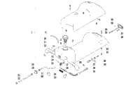 Gas Tank, Seat, And Taillight Assembly