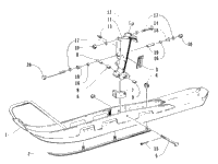 Ski And Spindle Assembly