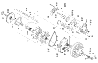 Drive Train Shafts And Brake Assemblies