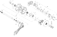 Drive Train Shafts And Brake Assemblies