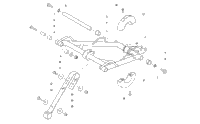 Rear Suspension Front Arm Assembly