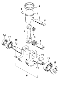 Piston And Crankshaft