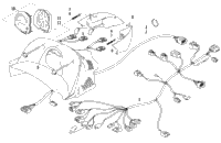 Headlight, Instruments, And Wiring Assemblies
