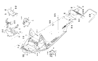 Chassis, Rear Bumper, And Snowflap Assembly