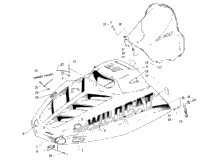 Hood And Windshield Assembly