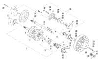 Drive Train Shaft And Brake Assemblies