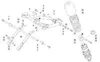 Rear Suspension Front Arm Assembly