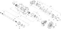 Drive Train Shafts And Brake Assemblies