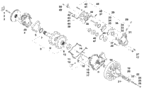Drive Train Shaft And Brake Assemblies