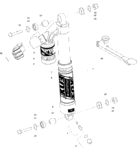 Front Suspension Shock Absorber Assembly