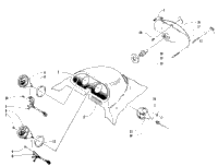 Headlight And Instrument Pod