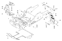 Front Frame And Footrest Assembly