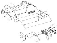 Seat And Taillight Assemblies