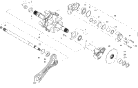 Drive Train Shafts And Brake Assemblies