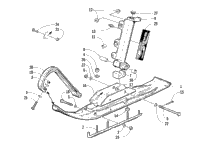 Ski And Spindle Assembly