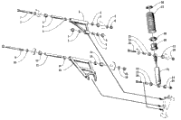 Front Arms And Shock Absorber Assembly