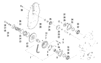 Drive/Reverse Dropcase Assembly