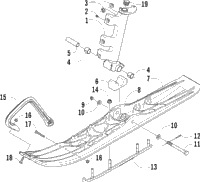 Ski And Spindle Assembly